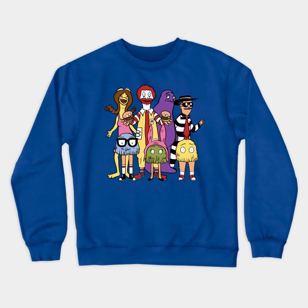 Burgers & Fries! Crewneck Sweatshirt by WizzKid